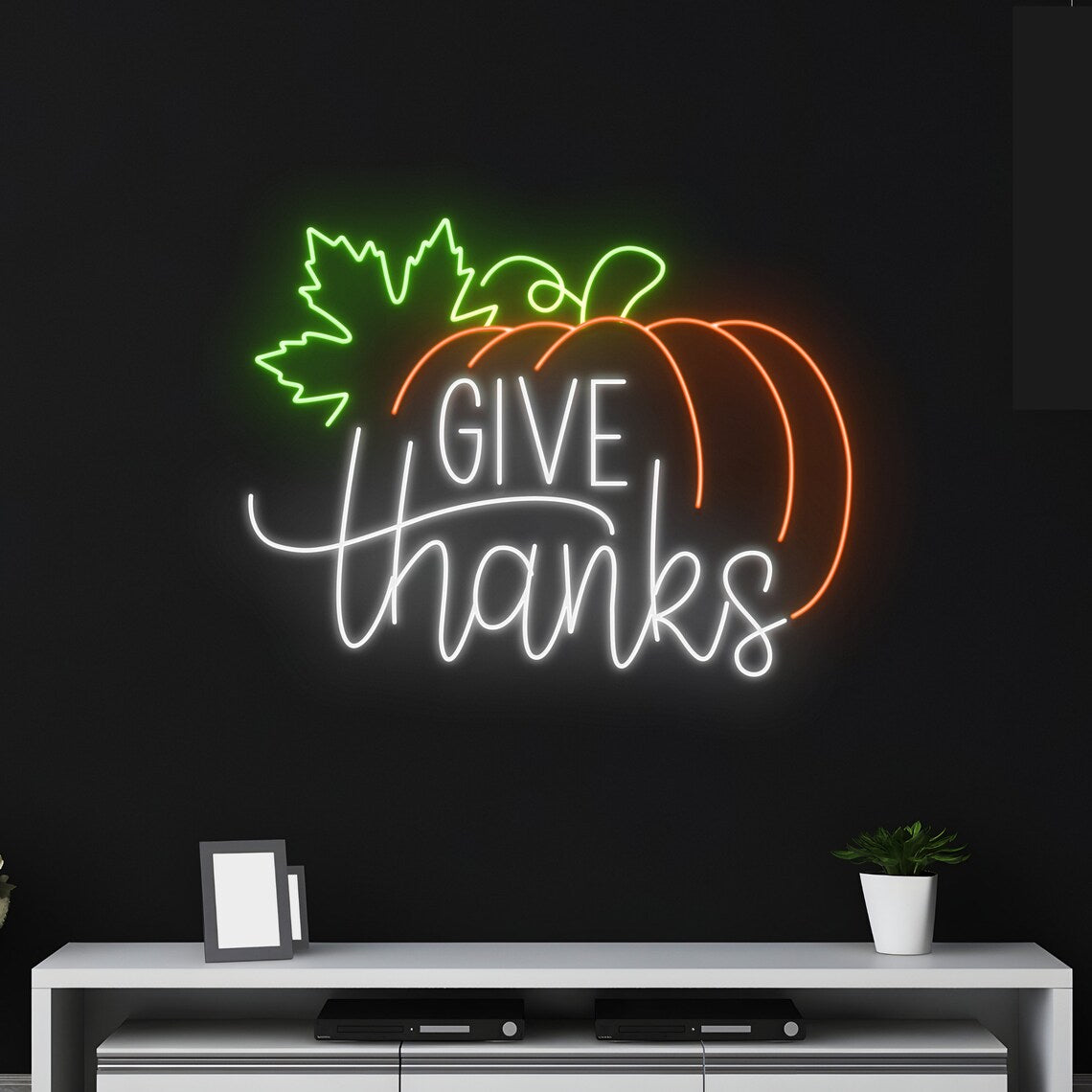 Give Thanks Pumpkin