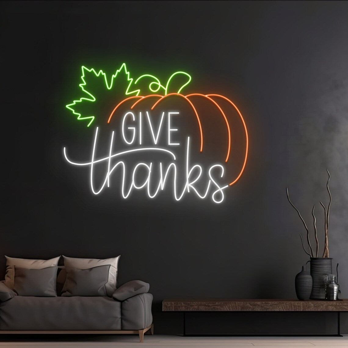 Give Thanks Pumpkin