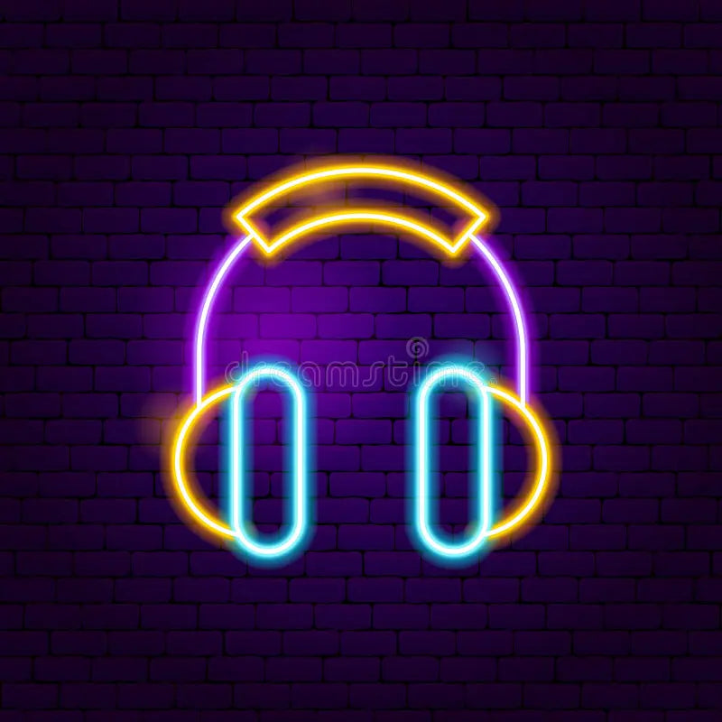 Neon Headphones